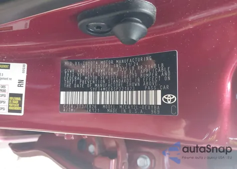 2025 Toyota Corolla Xse z USA, uszkodzony, nr VIN 5YFT4MCE6SP221823